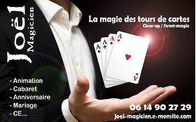 Magicien Professionnel Val d'Oise, Spectacle, Animation Magie Close up