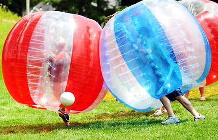 BULLE GEANTE GONFLABLE - PLATIBUBBLE - Acteur Fête France