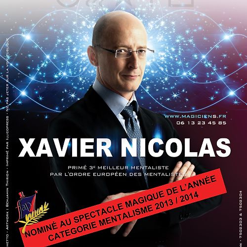 Xavier Nicolas - MAGICIEN - MENTALISTE / ILE DE FRANCE