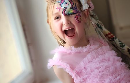 Pimpommette, maquillage enfant auvergne + décoration arches en ballons -  Acteur Fête France