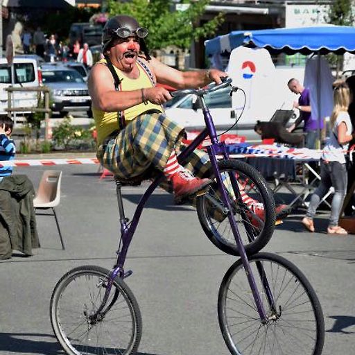 Velo de clown a une hotsell roue